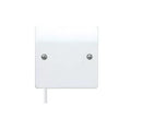 K1090SAWHI Flex outlet Frontplate. Unfused 20 amp rating