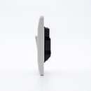 MK Logic Plus K4870WHI, 10A Single 1 Way Plate Switch