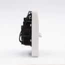 MK Logic Plus K5061WHI, 45A Double Pole Main Switch and 13A Switch Socket Outlet With NEON Indicator