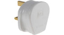 MK K646SAWHI, 13A Safety Top Plug Fitted with 13A Fuse