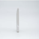 MK Logic Plus K182WHI,  Double Module Euro Front Plate for Telephone, Data/Internet, Satellite