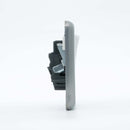 MK Albany Plus K5233BRC 20A Double Pole Switch With NEON in Brushed Chrome Finish